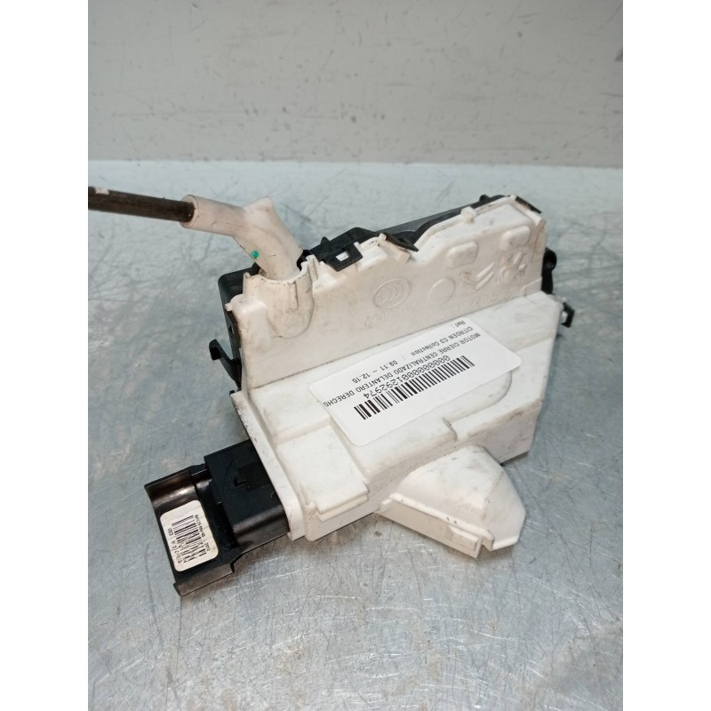 Recambio de motor cierre centralizado delantero derecho para citroen c3 collection referencia OEM IAM 006246 A04959 5P