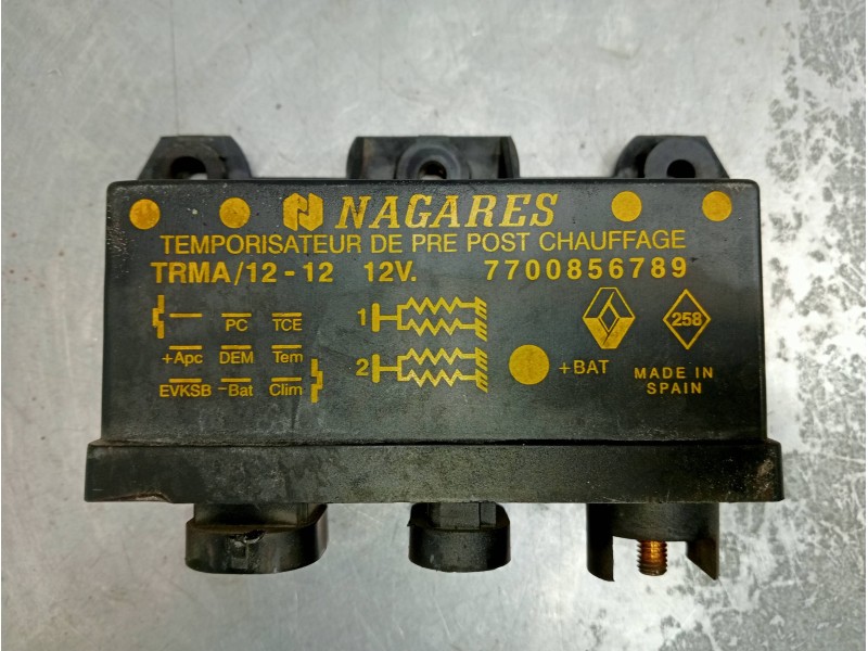 Recambio de caja precalentamiento para renault 19 (b/c/l53) 1.9 dt referencia OEM IAM 7700856789  