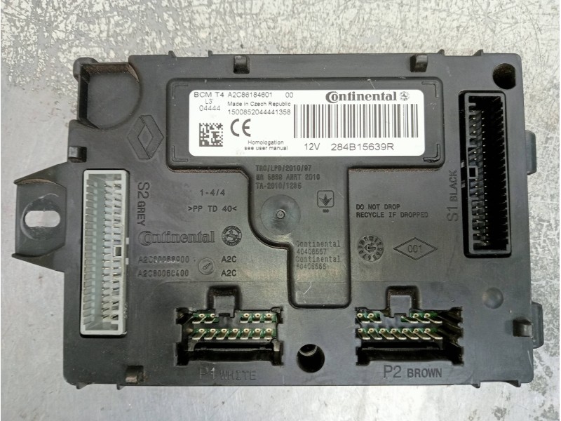Recambio de modulo electronico para renault clio iv technofeel referencia OEM IAM 284B15639R  