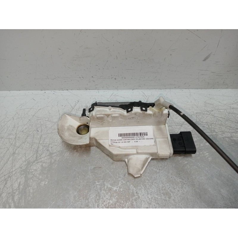 Recambio de motor cierre centralizado delantero izquierdo para citroen c3 1.6 hdi fap referencia OEM IAM 006244 A04947 5P