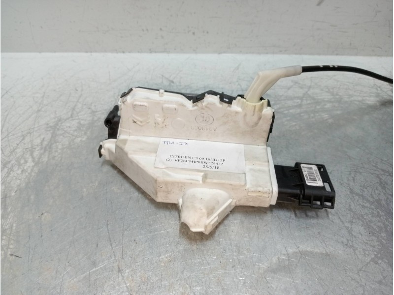 Recambio de motor cierre centralizado trasero izquierdo para citroen c3 1.6 hdi fap referencia OEM IAM 006248 A04994 5P
