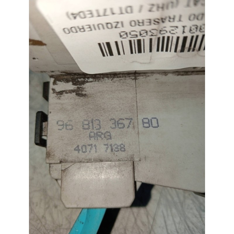 Recambio de motor cierre centralizado trasero izquierdo para citroen c6 2.7 v6 hdi fap cat (uhz / dt17ted4) referencia OEM IAM 9