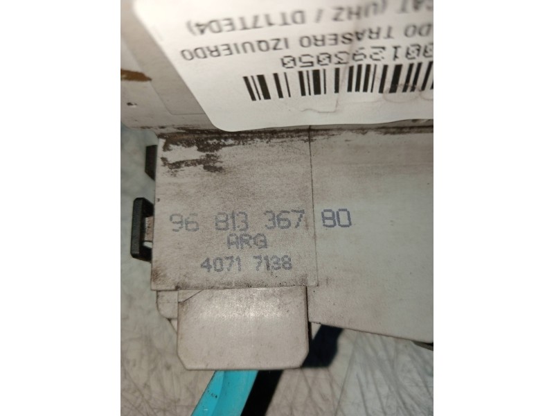 Recambio de motor cierre centralizado trasero izquierdo para citroen c6 2.7 v6 hdi fap cat (uhz / dt17ted4) referencia OEM IAM 9