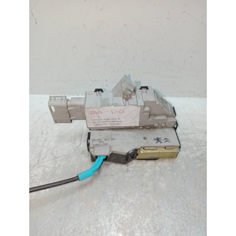 Recambio de motor cierre centralizado trasero izquierdo para citroen c6 2.7 v6 hdi fap cat (uhz / dt17ted4) referencia OEM IAM 9