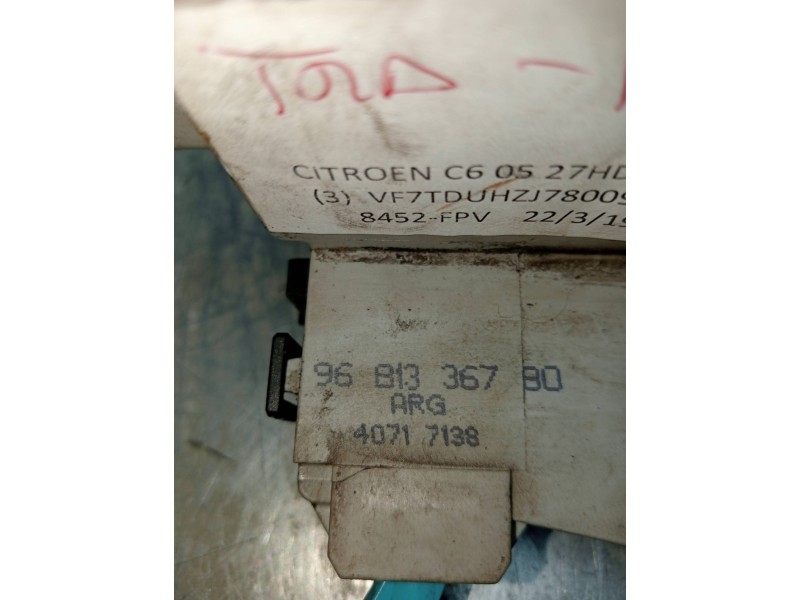 Recambio de motor cierre centralizado trasero izquierdo para citroen c6 2.7 v6 hdi fap cat (uhz / dt17ted4) referencia OEM IAM 9