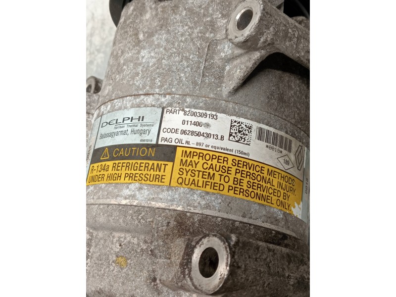 Recambio de compresor aire acondicionado para nissan primera berlina (p12) acenta referencia OEM IAM 8200309193  