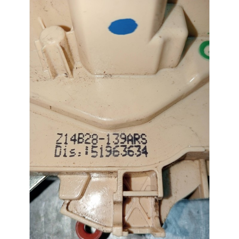 Recambio de motor cierre centralizado delantero izquierdo para fiat panda (319) 1.2 cat referencia OEM IAM 51963634  5P