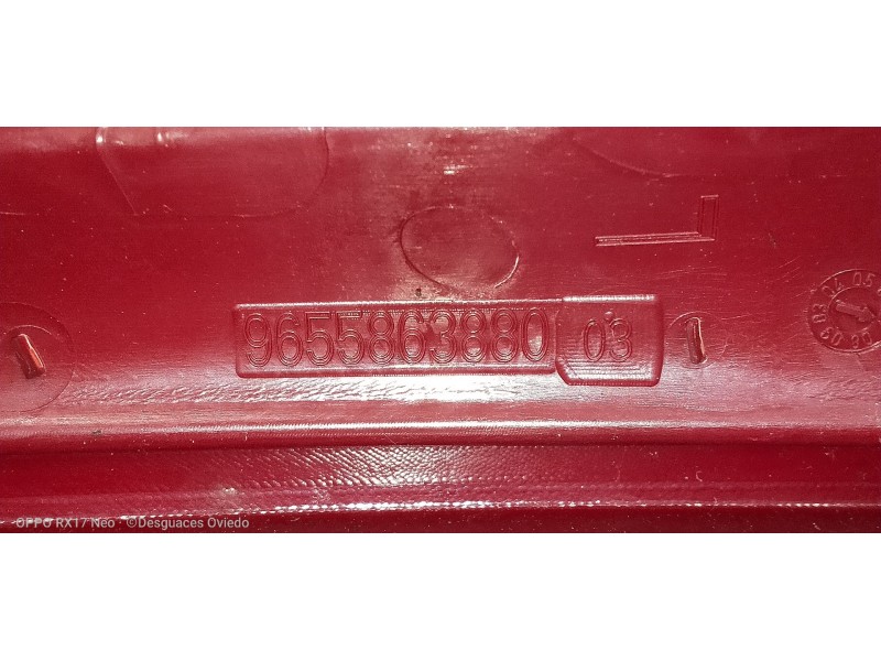 Recambio de piloto trasero izquierdo para citroen c4 berlina lx referencia OEM IAM 9655863880  