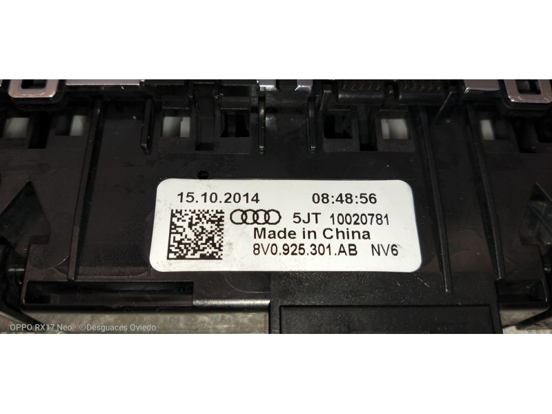 Recambio de mando multifuncion para audi a3 sedán(8vs) attraction referencia OEM IAM 8V0925301AB  