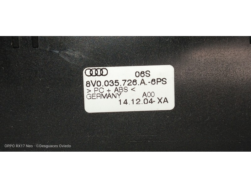 Recambio de modulo electronico para audi a3 sedán(8vs) attraction referencia OEM IAM 8V0035726A  