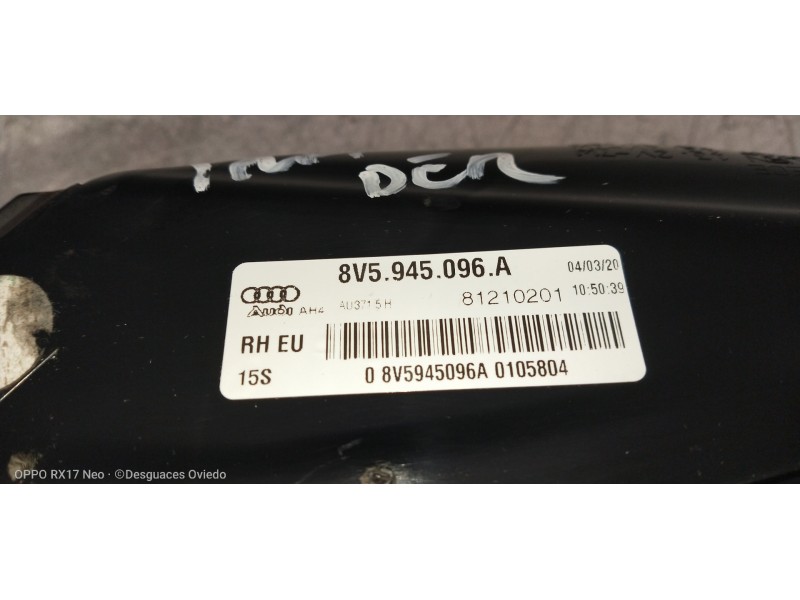 Recambio de piloto trasero derecho para audi a3 sedán(8vs) attraction referencia OEM IAM 8V5945096A  