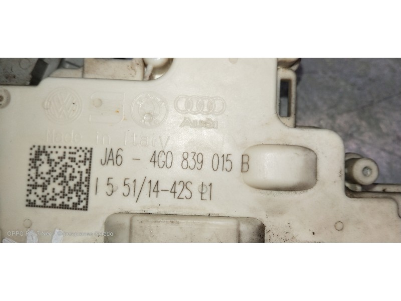 Recambio de motor cierre centralizado trasero izquierdo para audi a3 sedán(8vs) attraction referencia OEM IAM 4G0839015B  