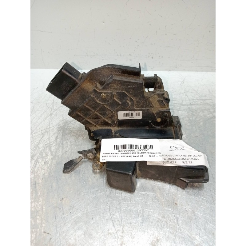Recambio de motor cierre centralizado delantero izquierdo para ford focus c-max (cap) trend (d) referencia OEM IAM   5P