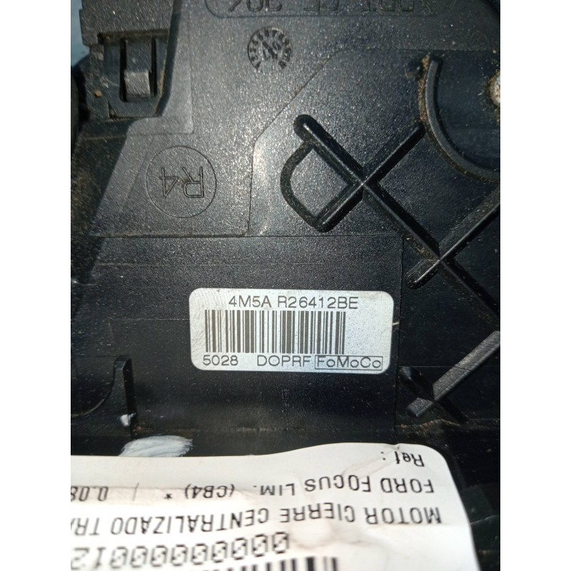 Recambio de motor cierre centralizado trasero derecho para ford focus lim. (cb4) referencia OEM IAM 4M5AR26412BE  5P