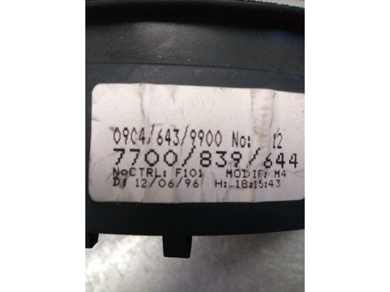 Recambio de cuadro instrumentos para renault megane i coach/coupe (da0) 1.6 referencia OEM IAM 7700839644 09046439900 