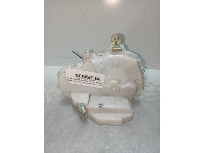 Recambio de motor cierre centralizado trasero izquierdo para honda civic berlina 5 (fk) 2.2 ctdi referencia OEM IAM 72651AMGG0  
