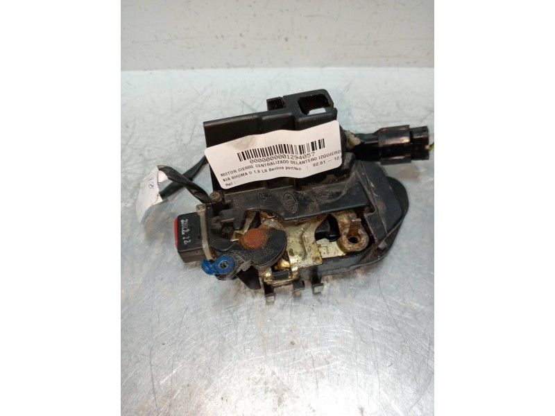 Recambio de motor cierre centralizado delantero izquierdo para kia shuma ii 1.6 ls berlina portón referencia OEM IAM   5P