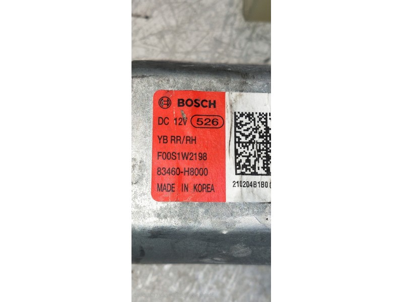 Recambio de elevalunas trasero derecho para kia rio (yb) 1.2 cat referencia OEM IAM 83460H8000  