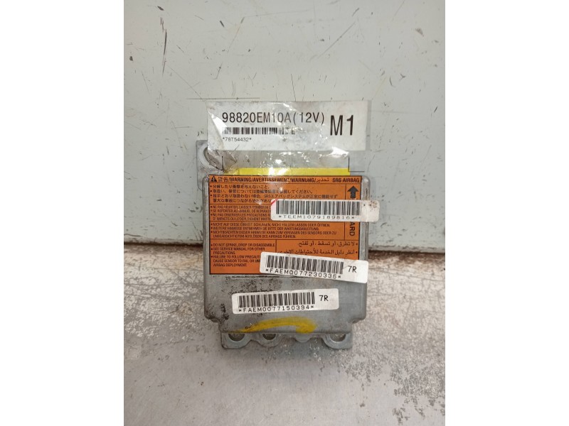 Recambio de centralita airbag para nissan tiida (c11x/sc11x) acenta referencia OEM IAM   