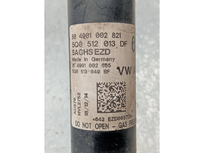 Recambio de amortiguador trasero izquierdo para audi a3 sedán(8vs) attraction referencia OEM IAM 5Q0512013DF 804901002821 