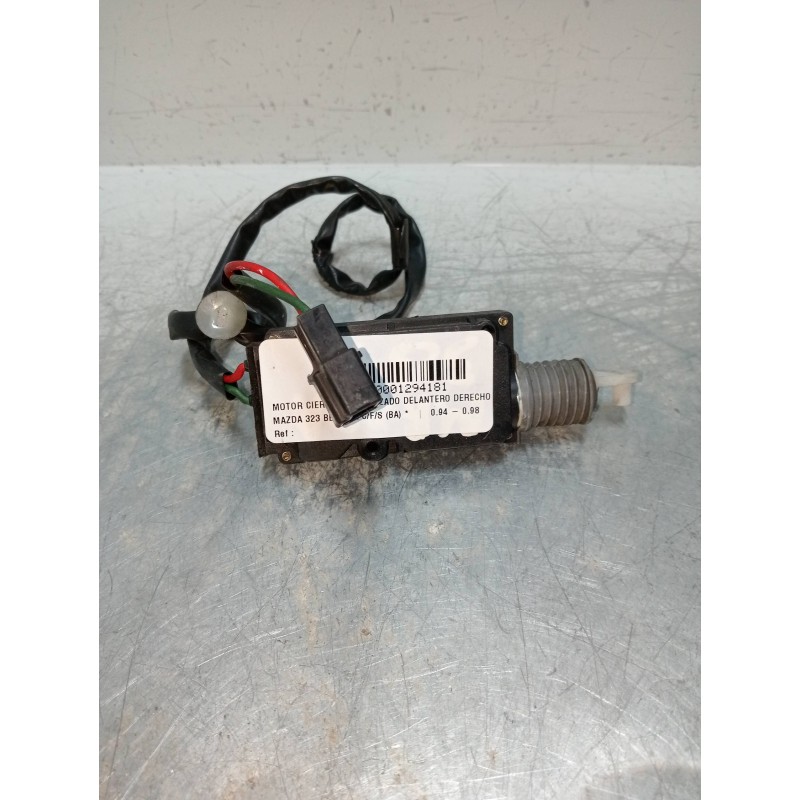 Recambio de motor cierre centralizado delantero derecho para mazda 323 berlina c/f/s (ba) referencia OEM IAM   5P Recambio de motor cierre centralizado delantero derecho para mazda 323 berlina c/f/s (ba) referencia OEM IAM   5P