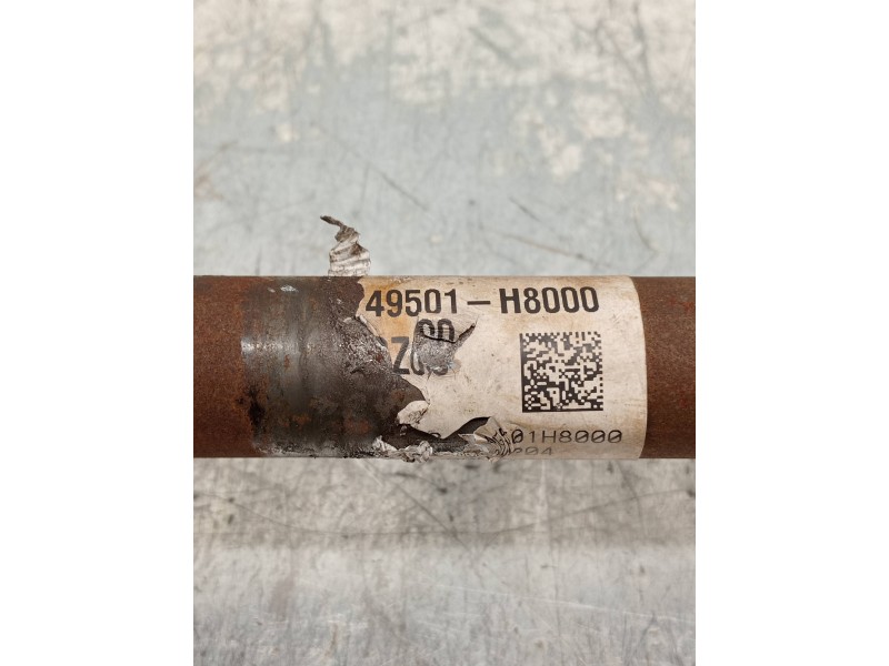 Recambio de transmision delantera derecha para kia rio (yb) 1.2 cat referencia OEM IAM 49501H8000  