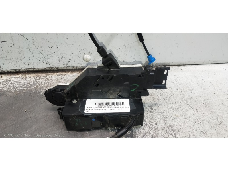 Recambio de motor cierre centralizado delantero derecho para citroen c4 picasso sx referencia OEM IAM   