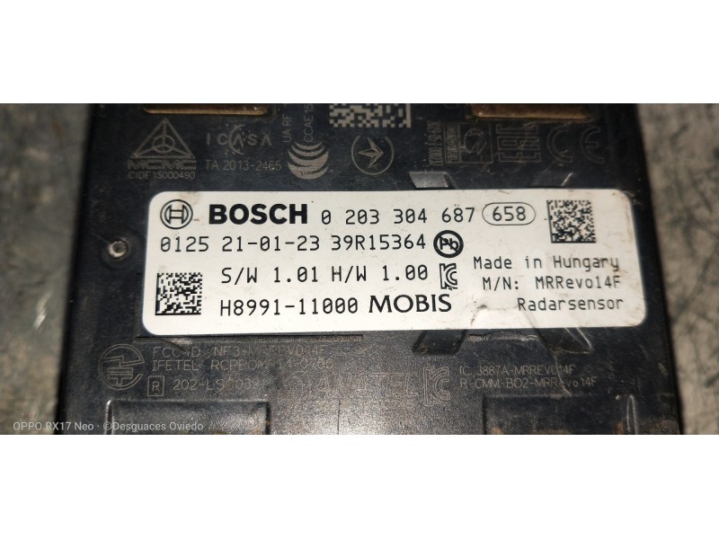 Recambio de modulo electronico para kia rio (yb) 1.2 cat referencia OEM IAM 0203304687 H899111000 