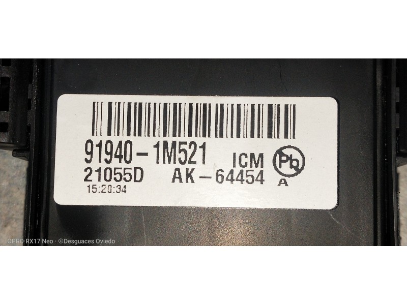 Recambio de modulo electronico para kia rio (yb) 1.2 cat referencia OEM IAM 919401M521  