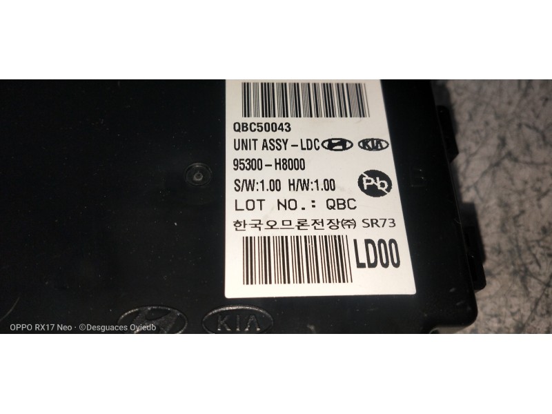 Recambio de modulo electronico para kia rio (yb) 1.2 cat referencia OEM IAM 95300H8000 QBC50043 