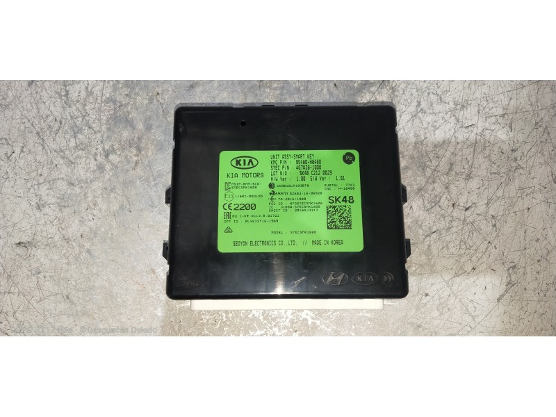 Recambio de modulo electronico para kia rio (yb) 1.2 cat referencia OEM IAM 95480H8480 4G7A381000 