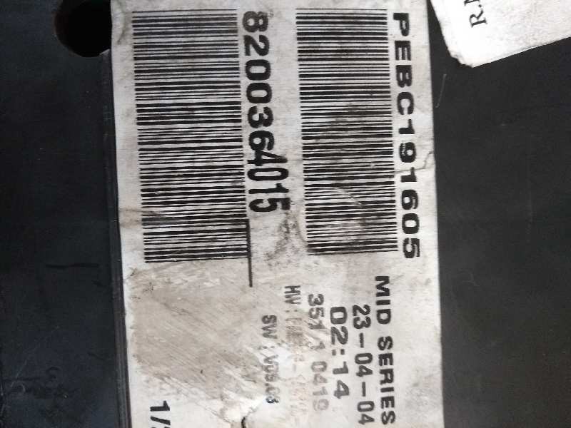 Recambio de cuadro instrumentos para renault megane ii familiar 1.9 dci diesel referencia OEM IAM 8200364015   Recambio de cuadro instrumentos para renault megane ii familiar 1.9 dci diesel referencia OEM IAM 8200364015