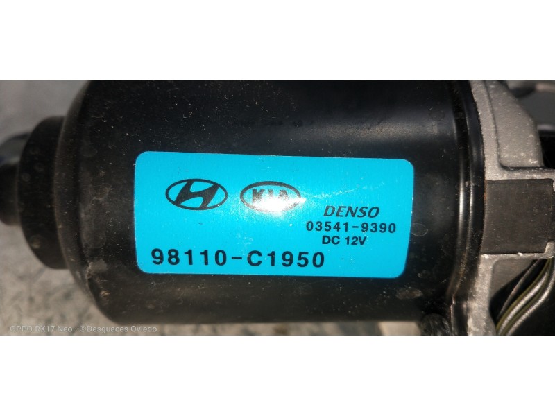 Recambio de motor limpia delantero para kia rio (yb) 1.2 cat referencia OEM IAM 98110C1950 035419390 