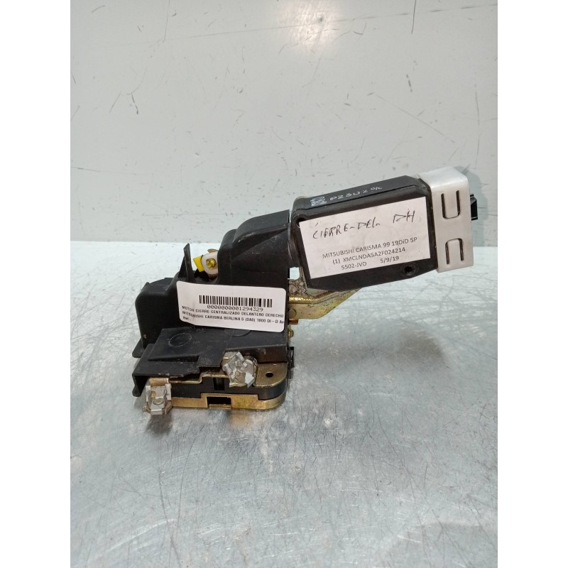 Recambio de motor cierre centralizado delantero derecho para mitsubishi carisma berlina 5 (da0) 1900 di-d avance referencia OEM 