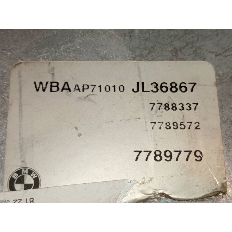 Recambio de centralita motor uce para bmw serie 3 touring (e46) 320d referencia OEM IAM WBAAP71010 JL36867 7788337