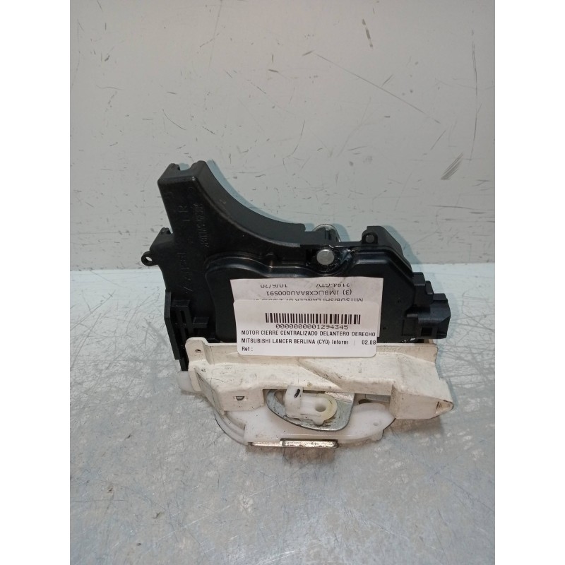 Recambio de motor cierre centralizado delantero derecho para mitsubishi lancer berlina (cy0) inform referencia OEM IAM   5P