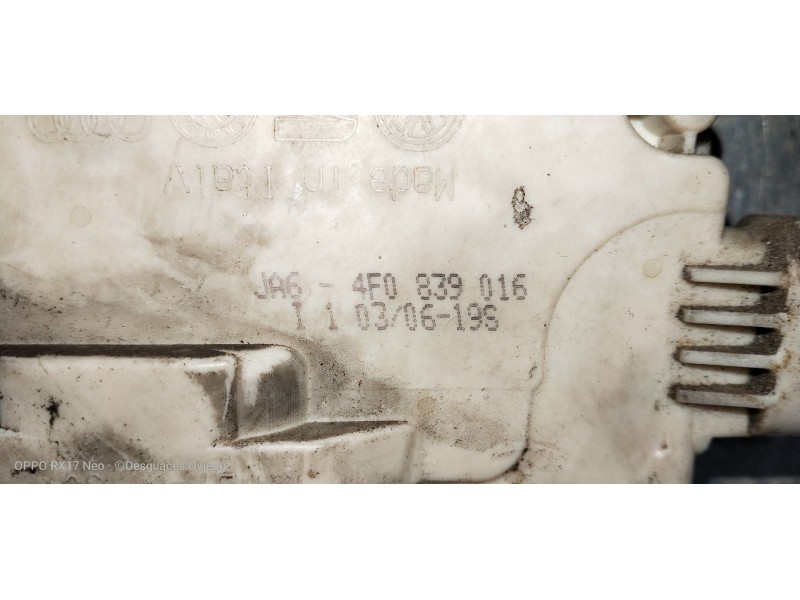 Recambio de motor cierre centralizado trasero derecho para audi a6 berlina (4f2) 2.7 tdi quattro (132kw) referencia OEM IAM 4F08