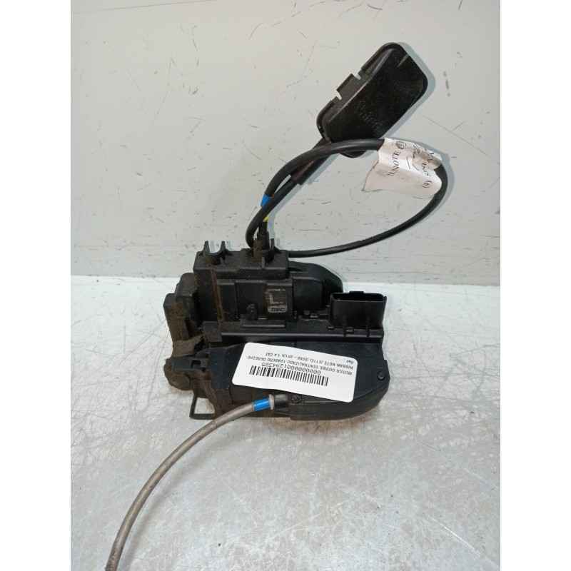 Recambio de motor cierre centralizado trasero derecho para nissan note (e11e) 1.4 cat referencia OEM IAM   5P