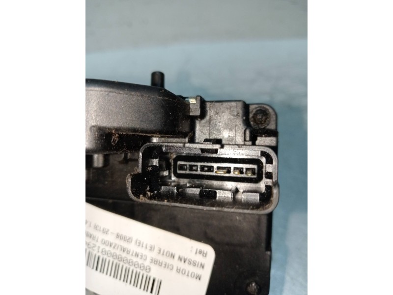 Recambio de motor cierre centralizado trasero derecho para nissan note (e11e) 1.4 cat referencia OEM IAM   5P