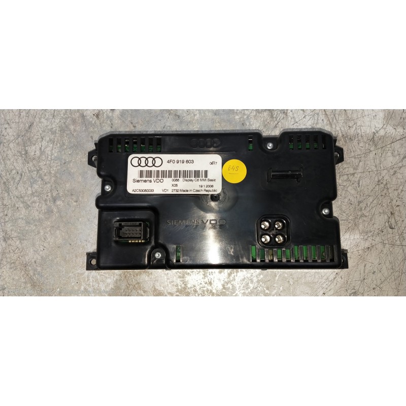 Recambio de pantalla multifuncion para audi a6 berlina (4f2) 2.7 tdi quattro (132kw) referencia OEM IAM 4F0919603 A2C53080033 