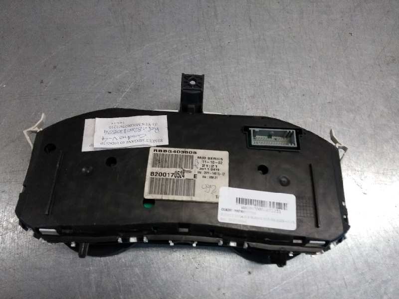 Recambio de cuadro instrumentos para renault megane ii classic berlina 1.9 dci diesel referencia OEM IAM 8200170524E  