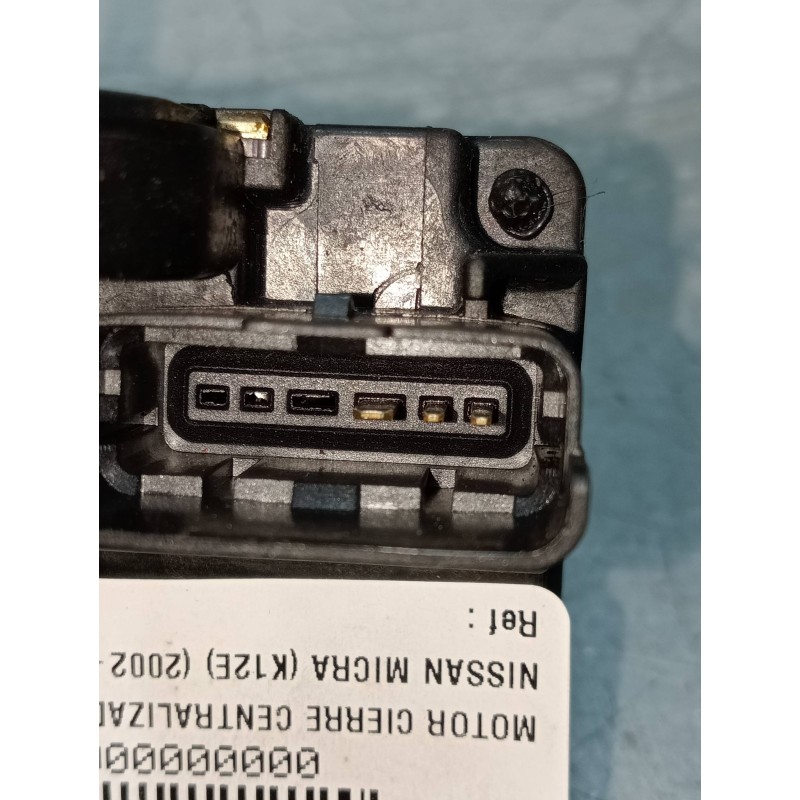 Recambio de motor cierre centralizado trasero derecho para nissan micra (k12e) 1.2 cat referencia OEM IAM   5P