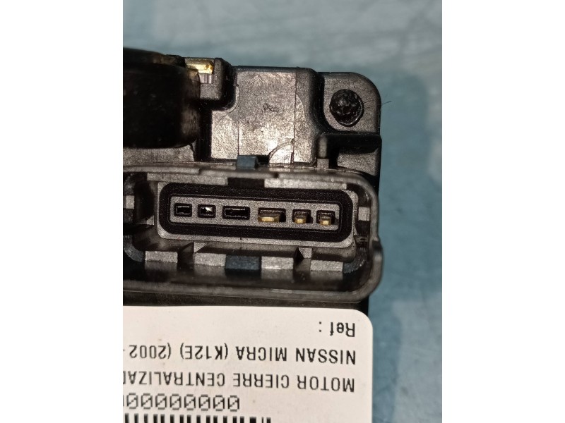 Recambio de motor cierre centralizado trasero derecho para nissan micra (k12e) 1.2 cat referencia OEM IAM   5P