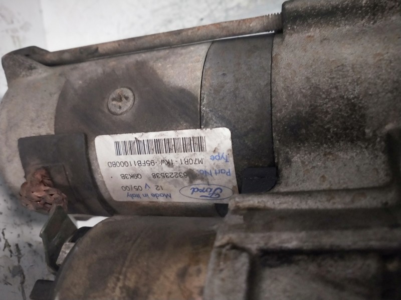 Recambio de motor arranque para ford fiesta berlina (dx) ambiente referencia OEM IAM 63223538  