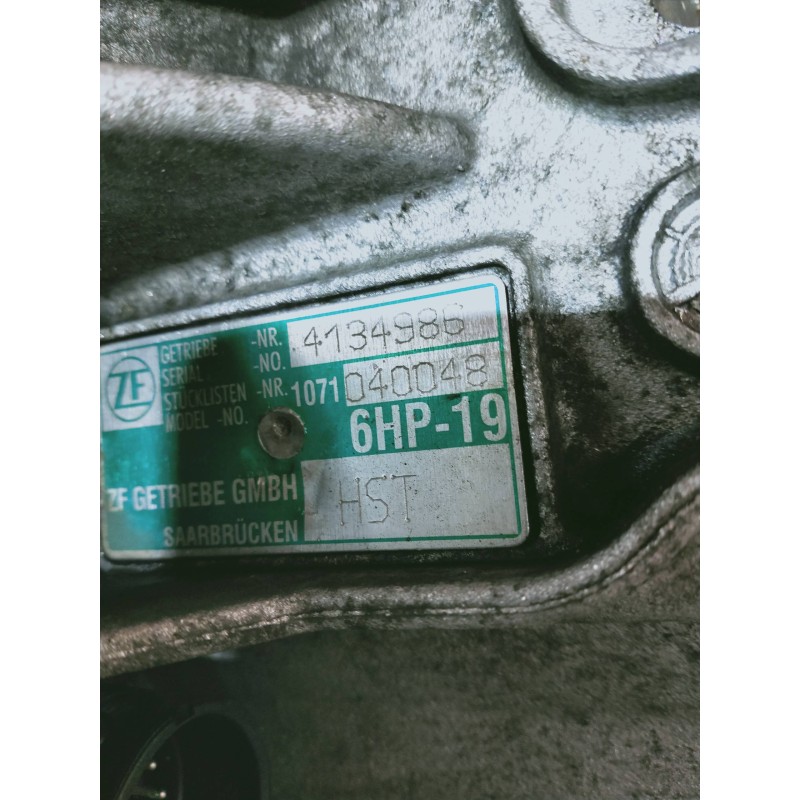 Recambio de caja cambios para audi a6 berlina (4f2) 2.7 tdi quattro (132kw) referencia OEM IAM HST 4134986 040048 6HP19 AUTOMATI