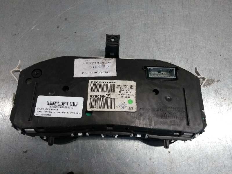 Recambio de cuadro instrumentos para renault megane ii classic berlina 2.0 referencia OEM IAM 8200364023  