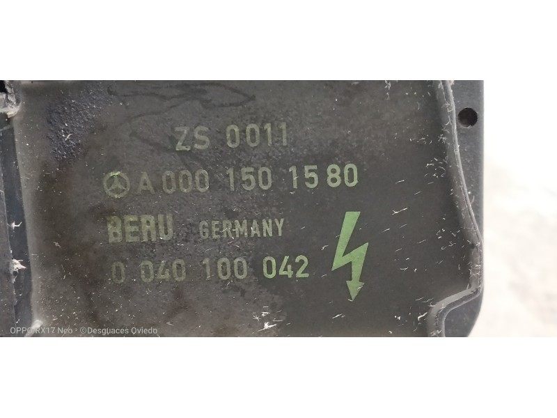 Recambio de bobina encendido para mercedes clase c (w203) sportcoupe c 180 compressor (203.746) referencia OEM IAM A0001501580 0