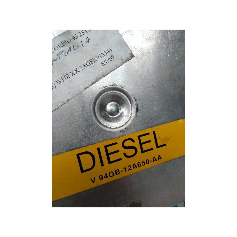 Recambio de centralita motor uce para ford scorpio berl./turnier 2.5 turbodiesel referencia OEM IAM 94GB12A650AA  