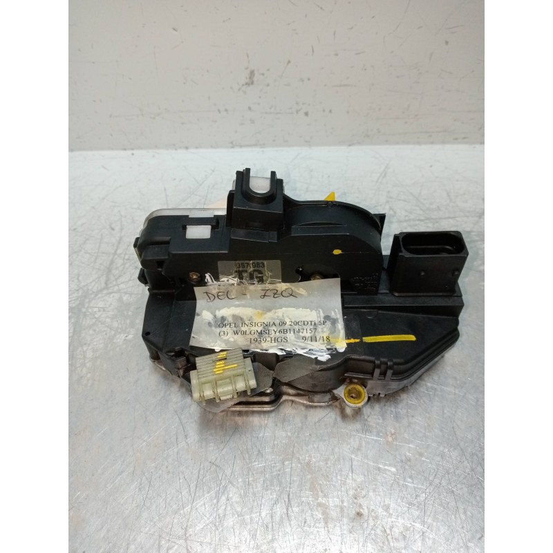 Recambio de motor cierre centralizado delantero izquierdo para opel insignia berlina 2.0 cdti cat referencia OEM IAM 13577983  4