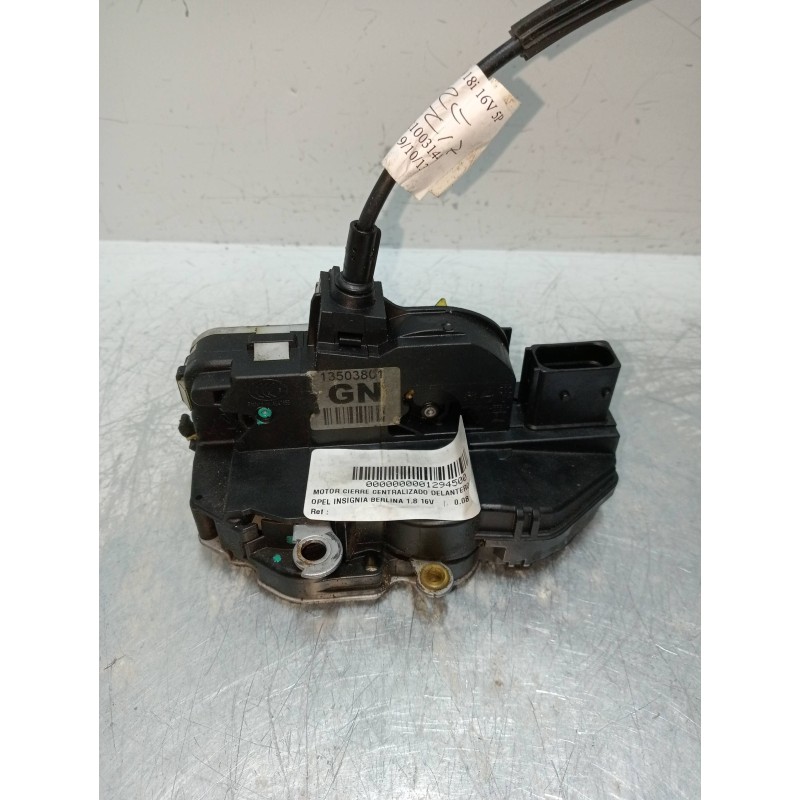 Recambio de motor cierre centralizado delantero izquierdo para opel insignia berlina 1.8 16v referencia OEM IAM 13503801  5P
